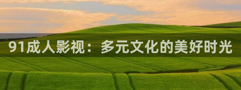 杉杉来了策驰影院免费版：91成人影视：多元文化的美好时光